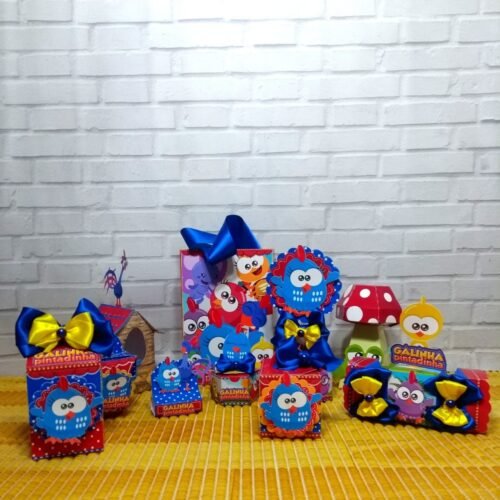 GALINHA PINTADINHA - Arquivos de Corte / Festa Pronta