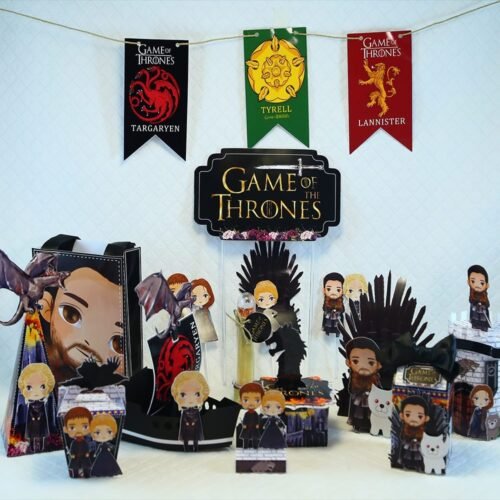 GAME OF THRONES - Arquivos de Corte / Festa Pronta