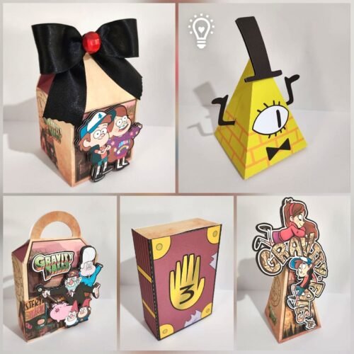 GRAVITY FALLS - Arquivos de Corte / Festa Pronta