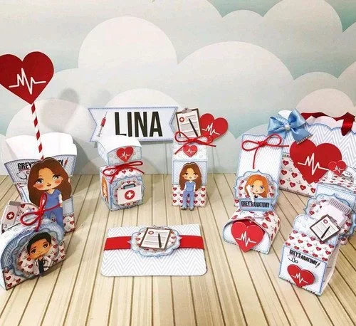 GREYS ANATOMY - Arquivos de Corte / Festa Pronta