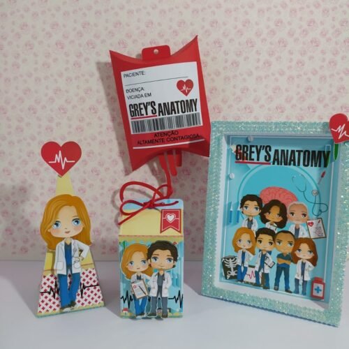 GREYS ANATOMY - Arquivos de Corte / Festa Pronta