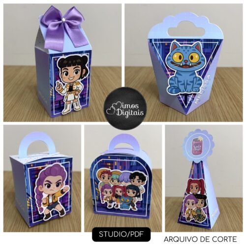 GUERREIRAS DO KPOP - Arquivos de Corte / Festa Pronta