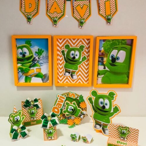 GUMMY BEAR - Arquivos de Corte / Festa Pronta