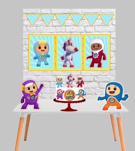GO JETTERS - Arquivos de Corte / Festa Pronta