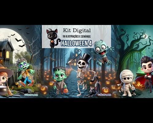 KIT DIGITAL HALLOWEEN - Kit Digital