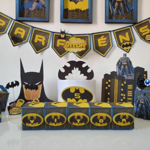 BATMAN - Arquivos de Corte / Festa Pronta