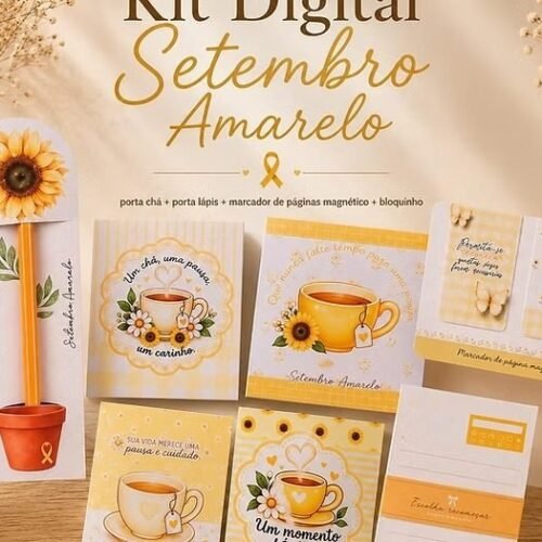 KIT DIGITAL SETEMBRO AMARELO - Kit Digital
