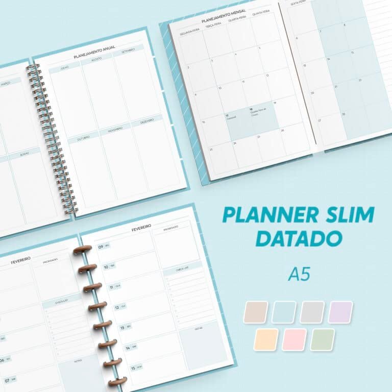 PLANNER SLIM 2027 - Encadernação