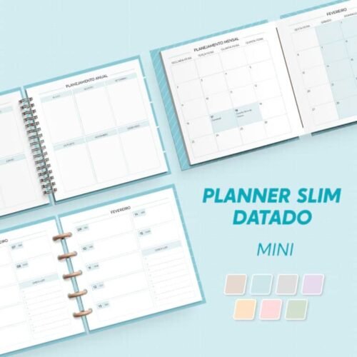 MINI PLANNER SLIM 2027 - Encadernação