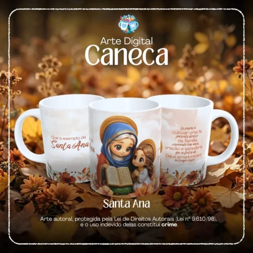 Arte Caneca Santa Ana