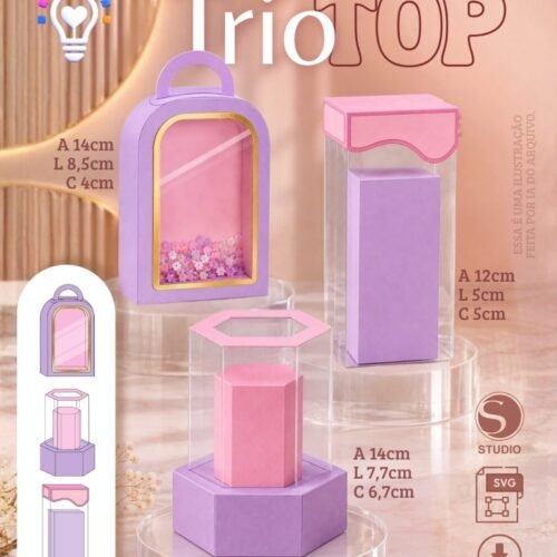 TRIO DE MOCKUP - Arquivos de Corte