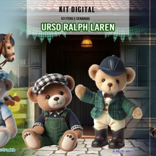 Urso Ralph Lauren - Kit digital
