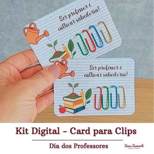 Arquivo Cartão para Clips Dia dos Professores