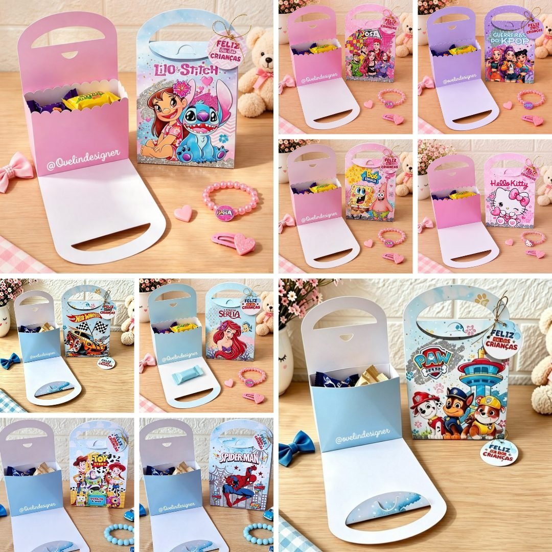 Pack Completo Maleta Sacola - Datas comemorativas