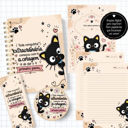 Arquivo Encadernação Chococat 1 - Arquivos de Corte