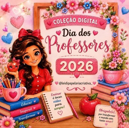 Coleção Dia dos Professores 2026 - Datas comemorativas
