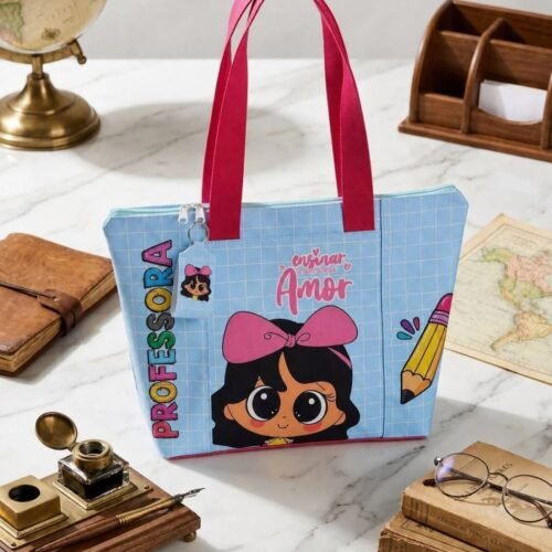 COMBO BOLSA GG SUBLIMADA TOTAL COM CX DE LEITE COM 10 ARTES FEITA NA A4 + Aula - Datas comemorativas