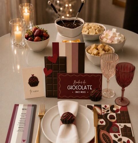 Kit Digital – Bodas de Chocolate (5 meses) - Datas comemorativas