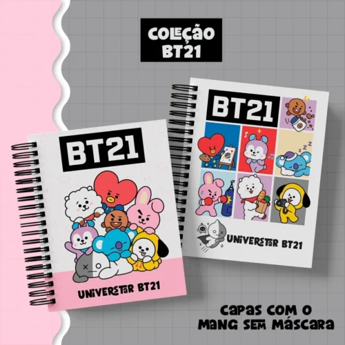 Arquivo Coleção Minizinha BT21 2027 - Arquivos de Corte