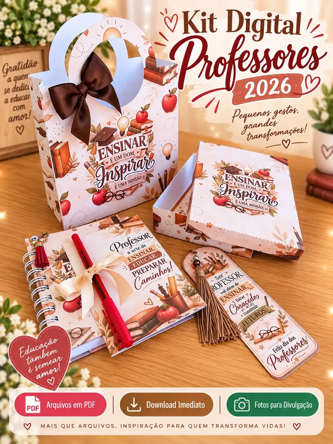 Kit Digital Professores 2026 - Datas comemorativas