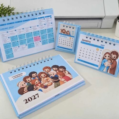 CALENDÁRIO LITÚRGICO 2027 A5 DE MESA