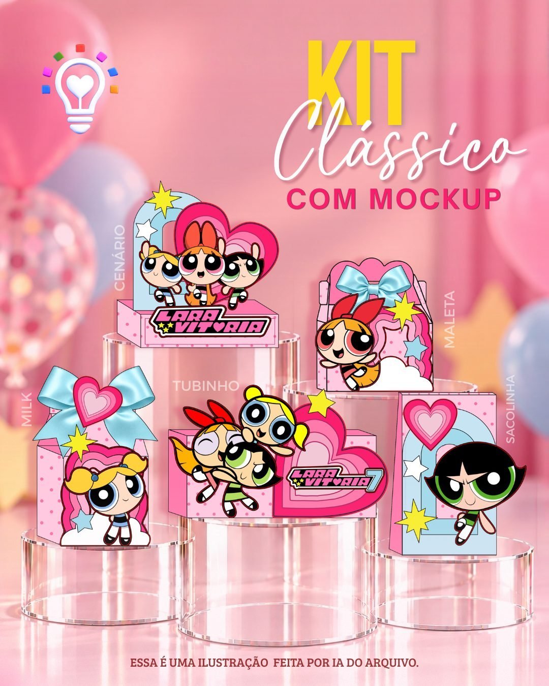 AS MENINAS SUPER PODEROSAS - Festa Pronta