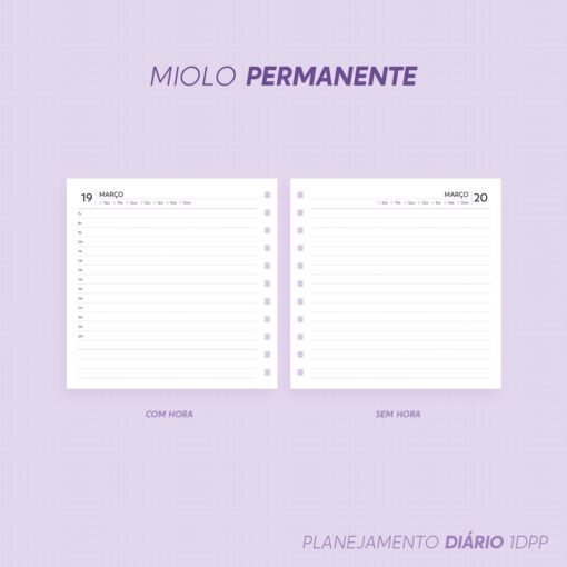 Agenda | 1DPP – Permanente / Não Datada – Mini - Imagem 2
