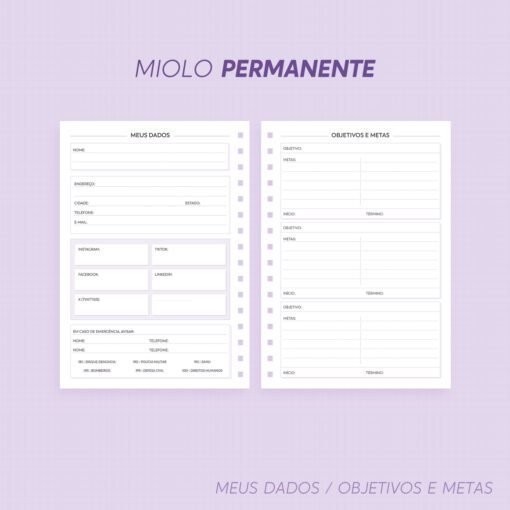 Agenda | 2DPP – Permanente / Não Datada – A5 - Imagem 3
