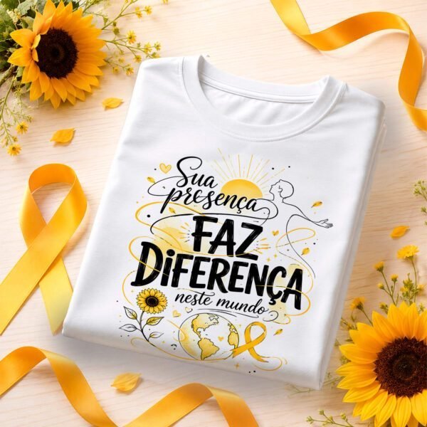 Arte Camiseta Setembro Amarelo - Datas comemorativas - Imagem 4