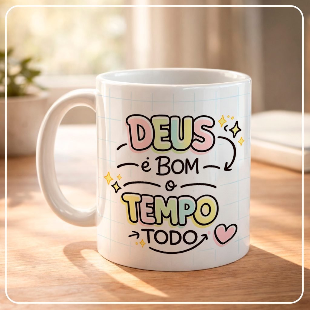Coleção Lindas Frases Cristão - Sublimação - Imagem 4