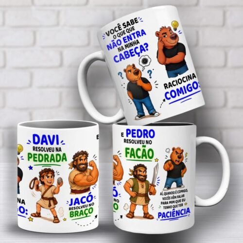 ARTE CANECA CAPIVARA - Sublimação