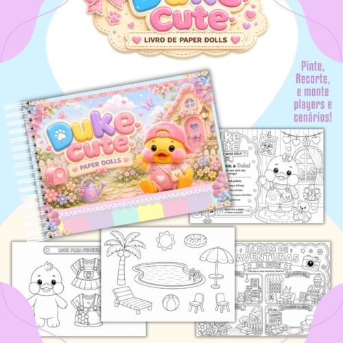 PAPER DOLLS DUKE CUTE - Encadernação