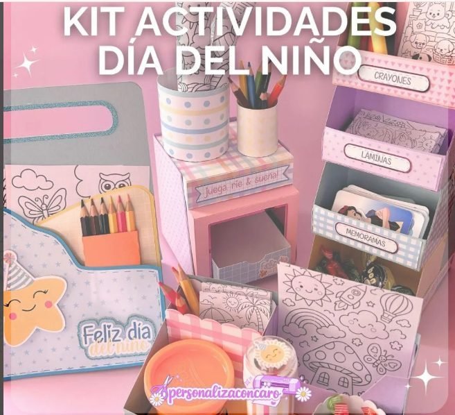 KIT ATIVIDADES DIA DAS CRIANÇAS - Arquivos de Corte
