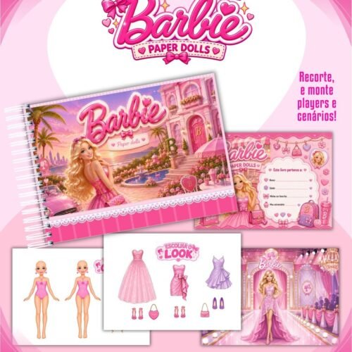 PAPER DOLLS BARBIE - Encadernação