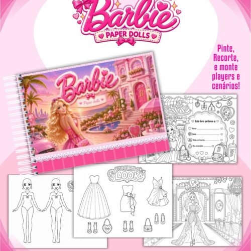 PAPER DOLLS BARBIE - Encadernação