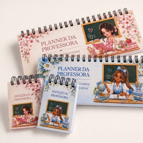 PLANNER DIA DOS PROFESSORES - Encadernação