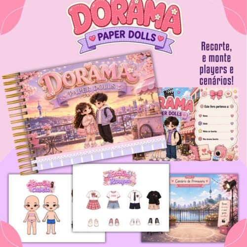 PAPER DOLLS DORAMA - Encadernação