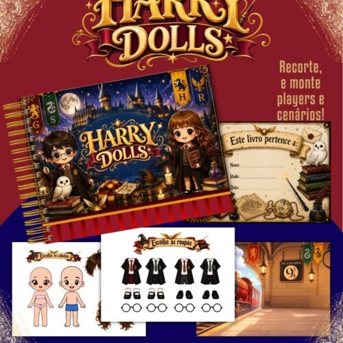 PAPER DOLLS HARRY POTTER - Encadernação