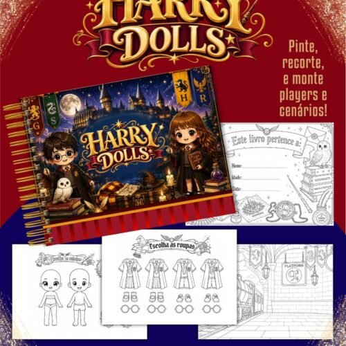 PAPER DOLLS HARRY POTTER - Encadernação