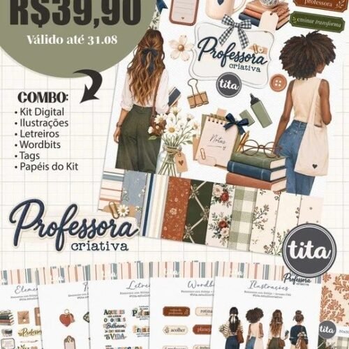 KIT DIGITAL PROFESSORA CRIATIVA - Kit Digital
