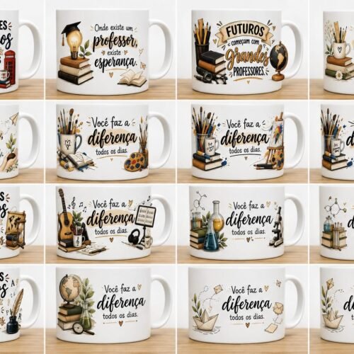 ARTE CANECA PROFESSORES - Sublimação