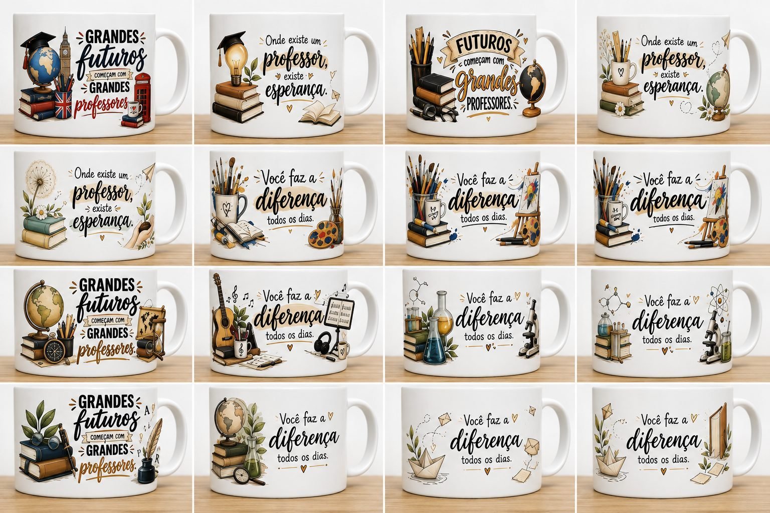 ARTE CANECA PROFESSORES - Sublimação