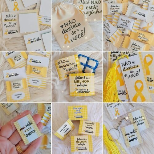 COMBO SETEMBRO AMARELO - Arquivos de Corte