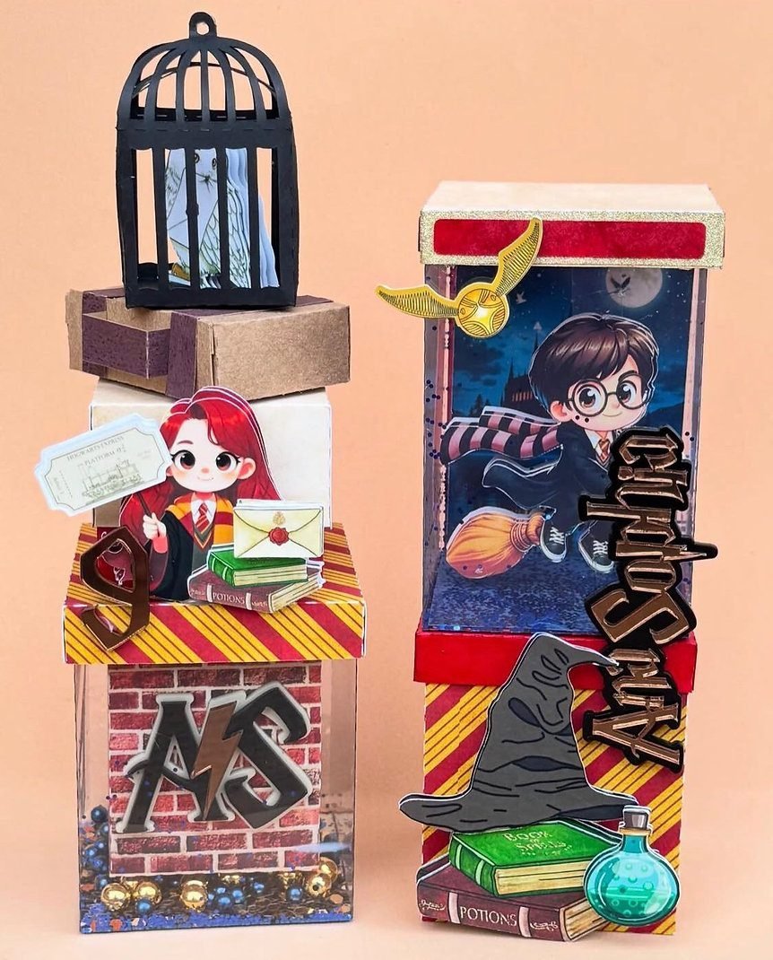 HARRY POTTER - Arquivos de Corte / Festa Pronta