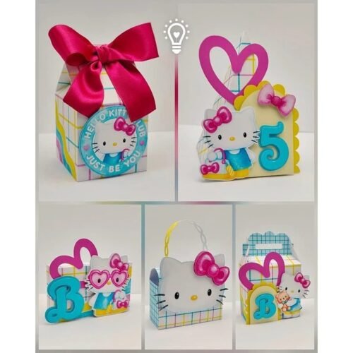 HELLO KITTY - Arquivos de Corte / Festa Pronta