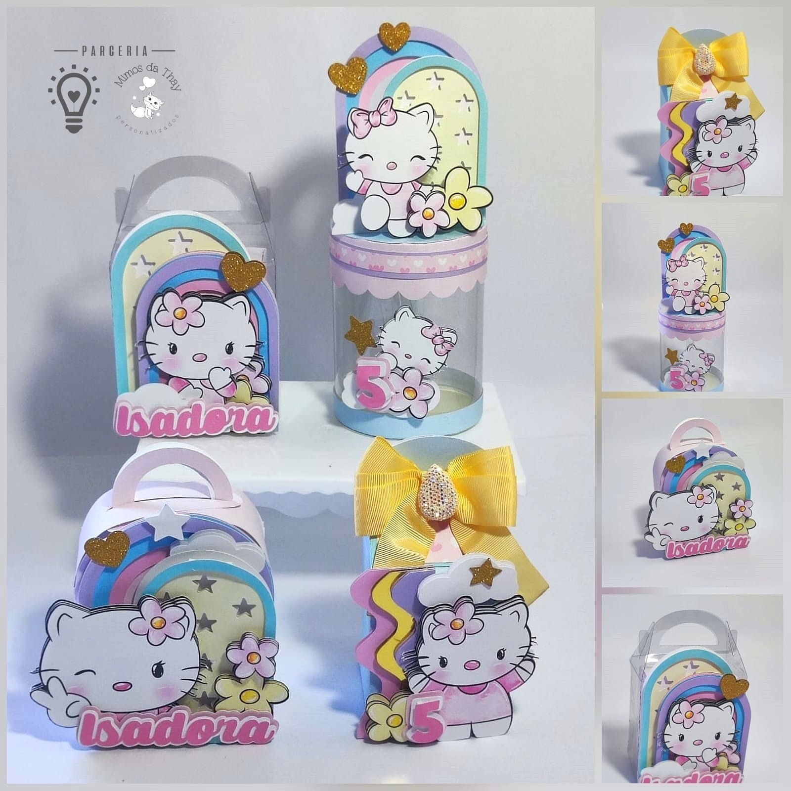 HELLO KITTY - Arquivos de Corte / Festa Pronta