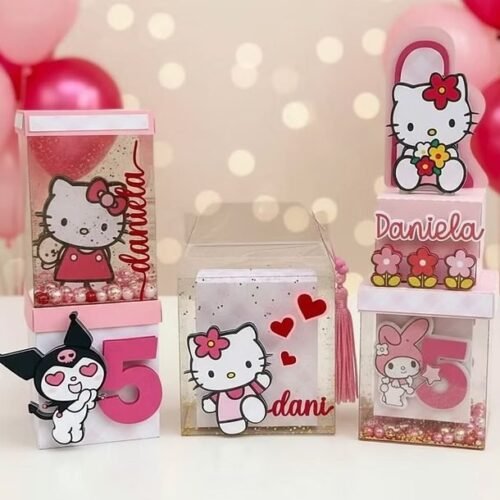 HELLO KITTY - Arquivos de Corte / Festa Pronta