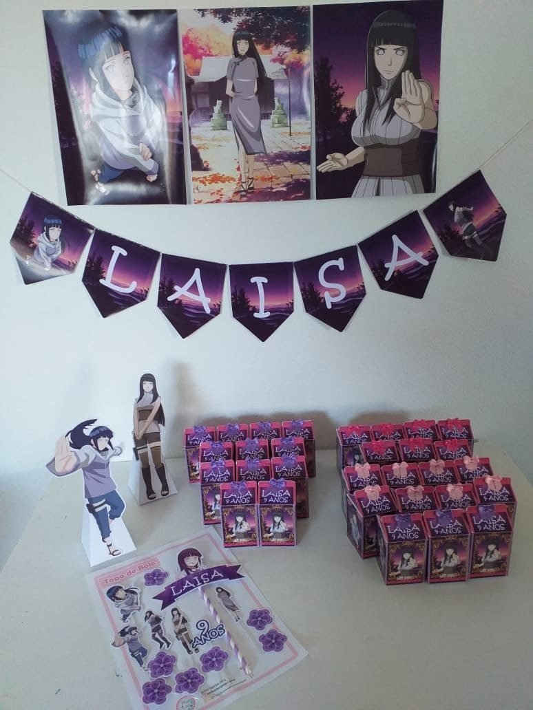 HINATA - Arquivos de Corte / Festa Pronta
