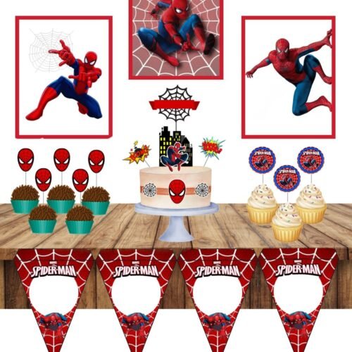 HOMEM ARANHA - Arquivos de Corte / Festa Pronta