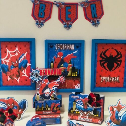 HOMEM ARANHA - Arquivos de Corte / Festa Pronta